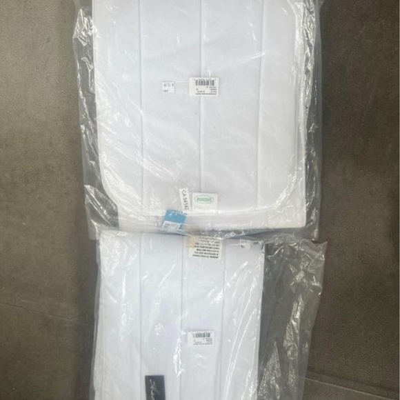 shedrow no bows 2 pairs equestrian horse wraps - Picture 2 of 2